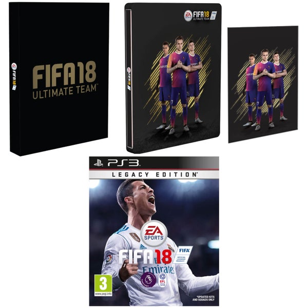 FIFA 18 Exclusive Steelbook and Artcard Edition
