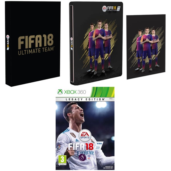 FIFA 18 Steelbook Édition Exclusive Avec Carte
