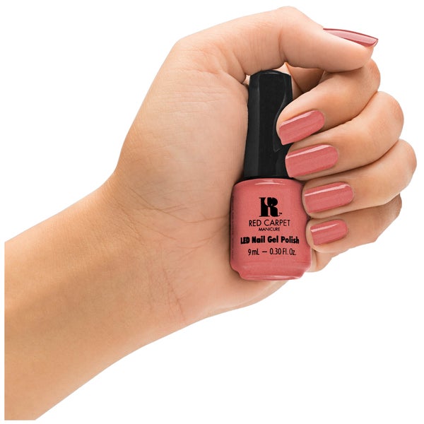 Red Carpet Manicure Coral Wishes Gel Nail Polish 9ml