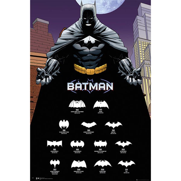 Batman Comics Logos - 61 x 91.5cm Maxi Poster
