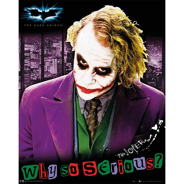 Batman: The Dark Knight The Joker - 40 x 50cm Mini Poster