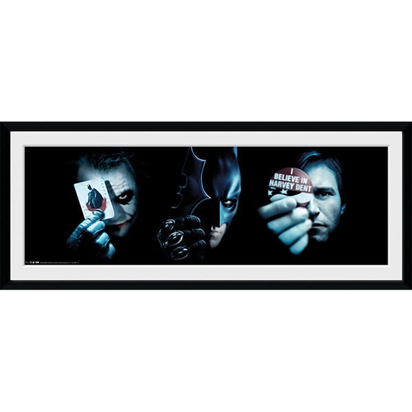 Batman: The Dark Knight Trio - 30 x 12 Inches Framed Photograph