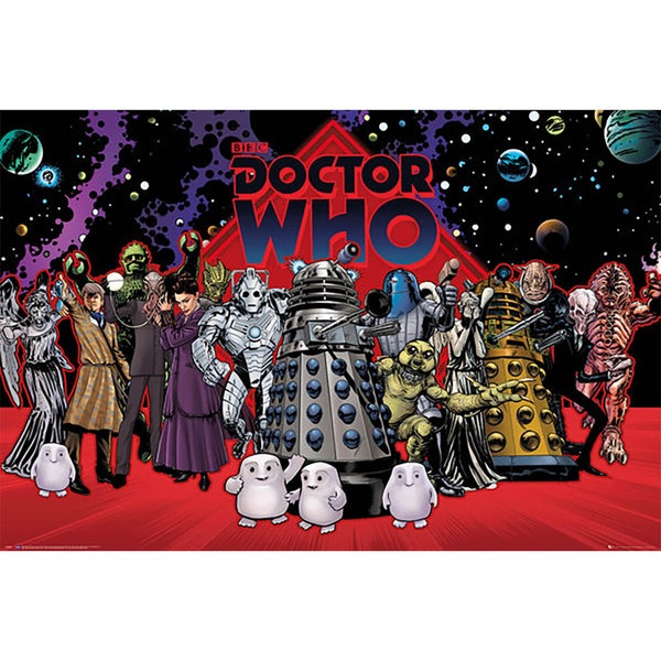 Doctor Who Compilation - 61 x 91.5cm Maxi Poster
