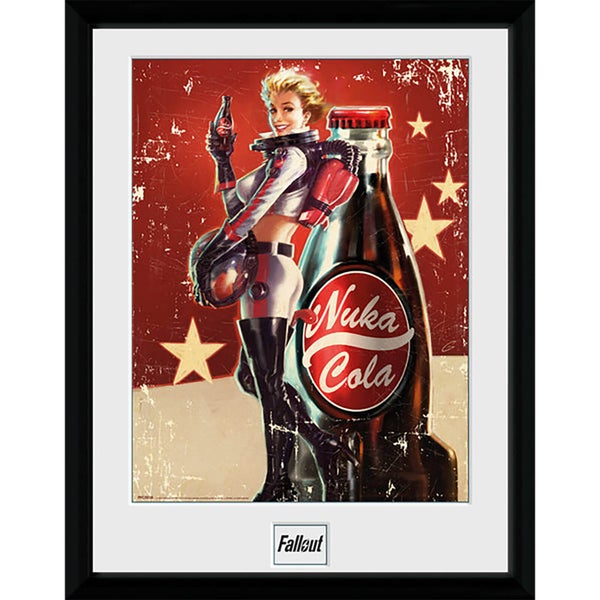 Fallout 4 Nuka Cola - 16 x 12 Inches Framed Photograph