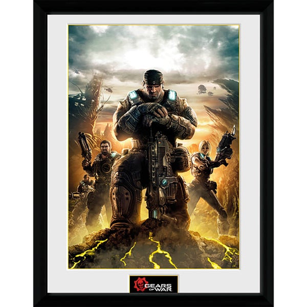 Gears of War 4 Gears 3 - 16 x 12 Inches Framed Photograph