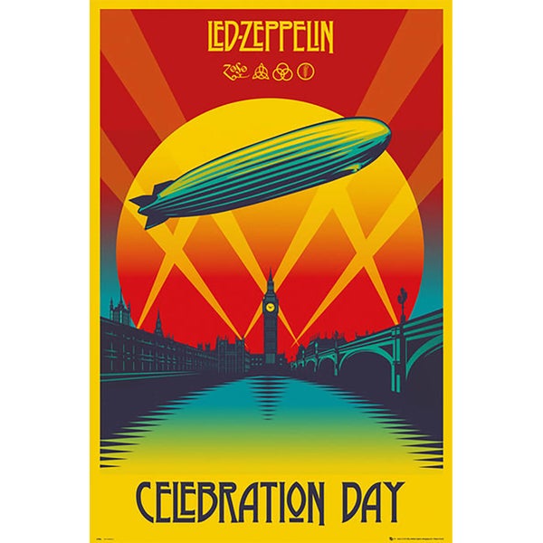 Led Zeppelin Celebration Day - 61 x 91.5cm Maxi Poster