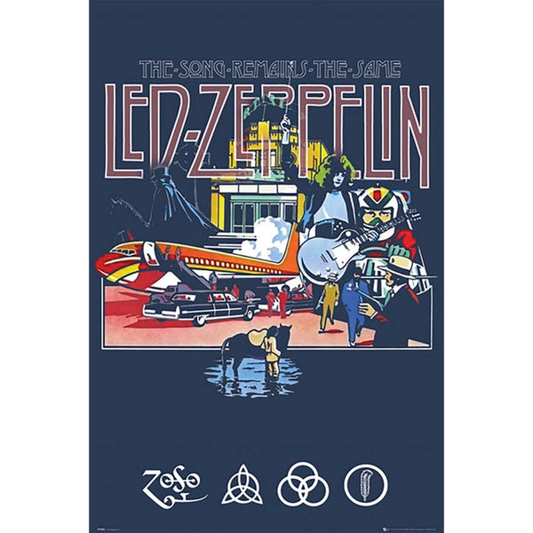 Led Zeppelin Remains - 61 x 91.5cm Maxi Poster