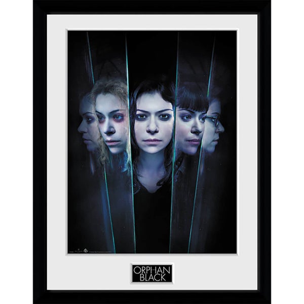 Orphan Black Faces - 16 x 12 Inches Framed Photograph