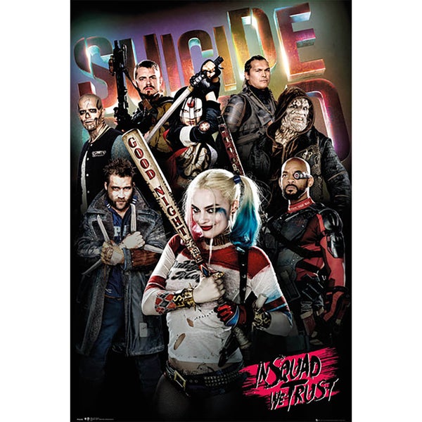 Suicide Squad In Squad We Trust - 61 x 91.5cm Maxi Poster