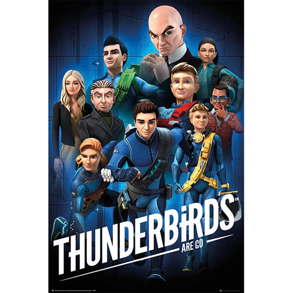 Thunderbirds Are Go Collage 1 - 61 x 91.5cm Maxi Poster