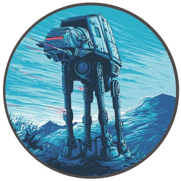 Badge Rond en Émail Attack Pattern Delta - Exclusivité pour Zavvi Star Wars Dan Mumford (4cm de Diamètre)