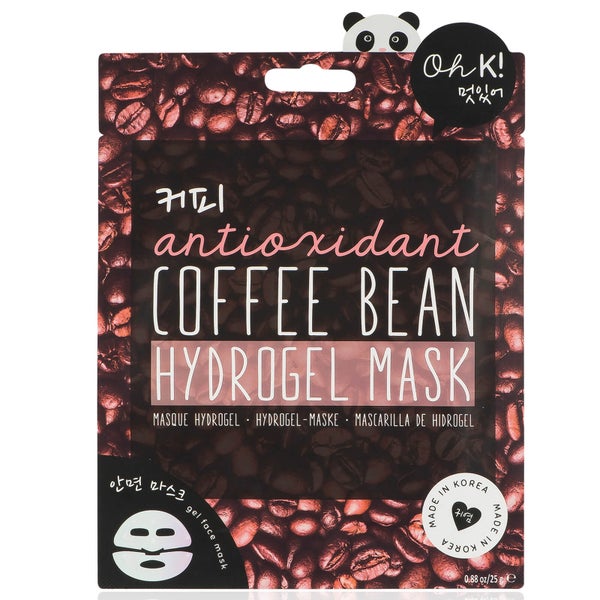Máscara de Hidrogel com Grãos de Café da Oh K! 23 ml