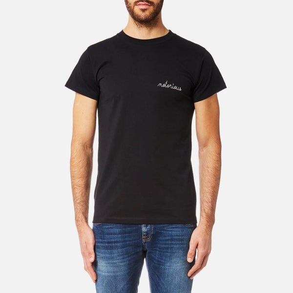 Maison Labiche Men's Notorious Heavy T-Shirt - Noir