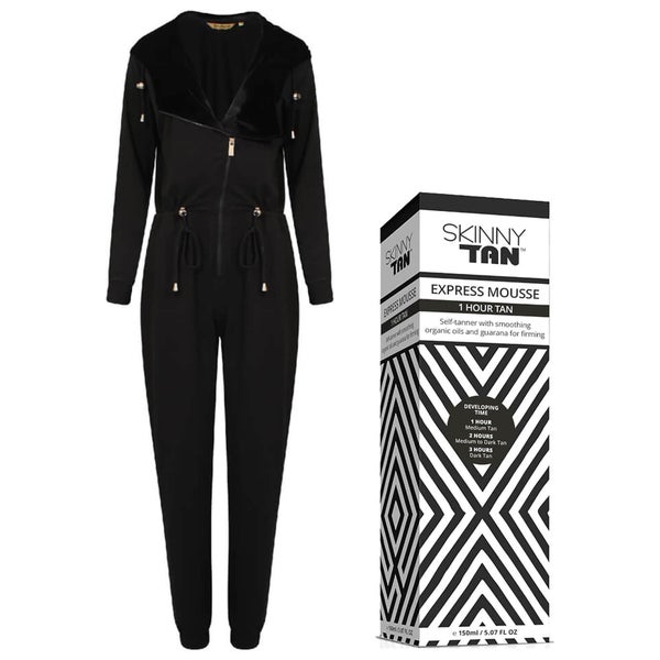 Bronzie Jumpsuit & SKINNY TAN Express Mousse Bundle (Worth £77.98)