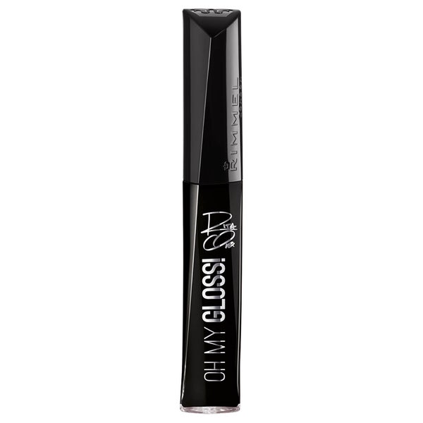 Rimmel Rita Ora Oh My Gloss Shades of Black Lip Gloss - Black Black 6.5ml