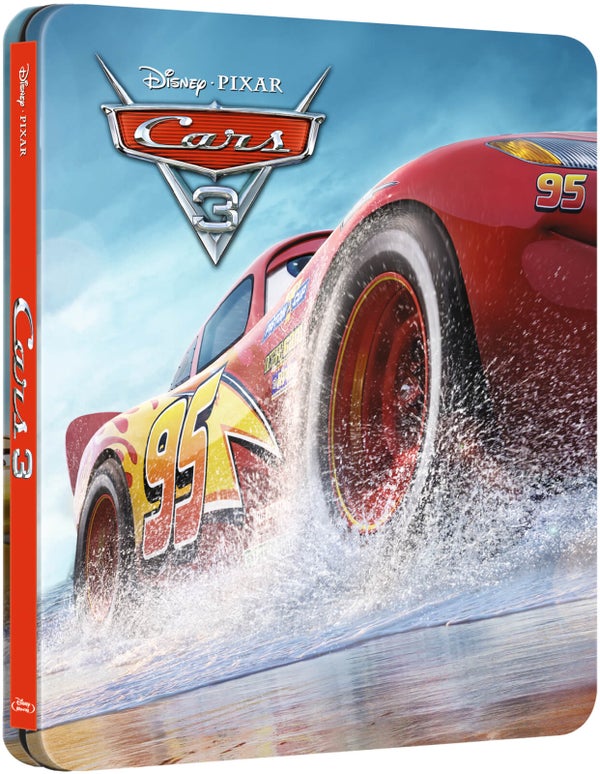 Cars 3 3D (Inclut Version 2D) - Steelbook Édition Exclusive Limitée pour Zavvi