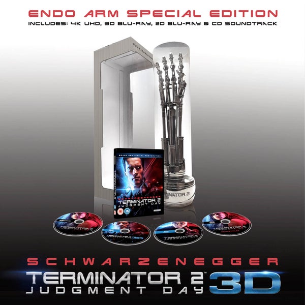 Terminator 2: Endoarm (4K + Blu-ray 3D + Blu-ray + CD)