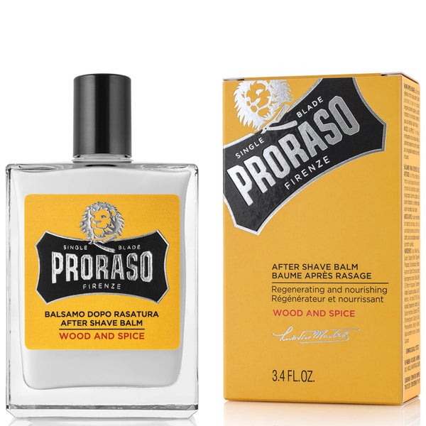 Proraso Wood and Spice After Shave Balm 100ml