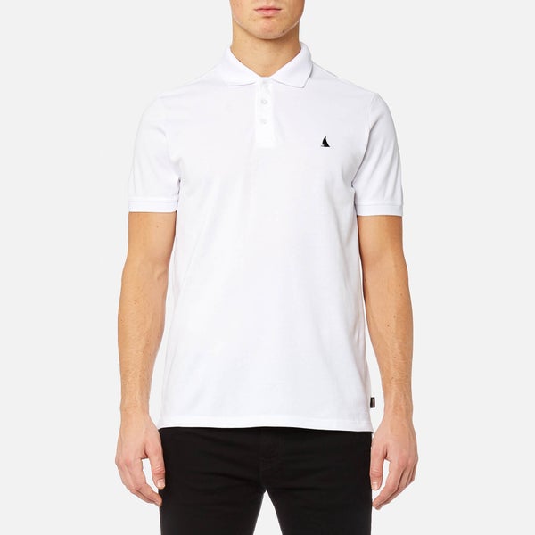 MUSTO Men's Flyer II Short Sleeve Polo Shirt - Bright White