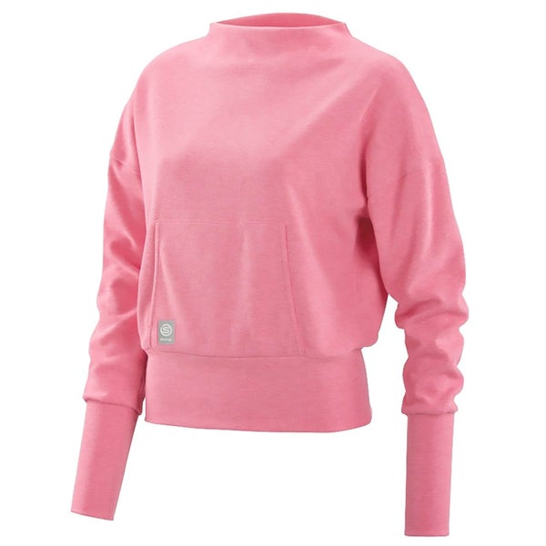 Skins Women's Activewear Wireless Sport Sweatshirt - Pink