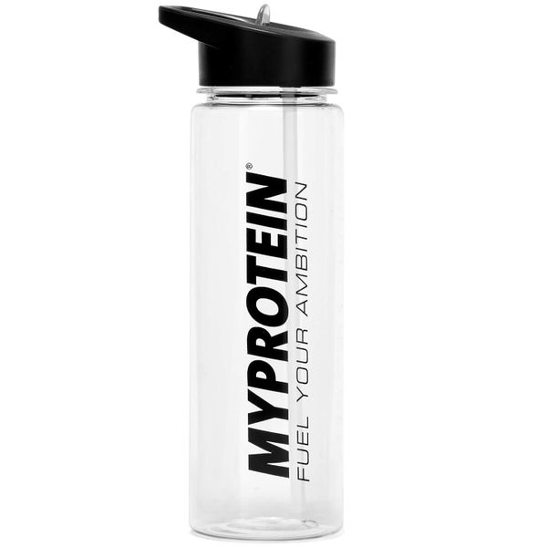 Myprotein Straw Water Bottle - Black