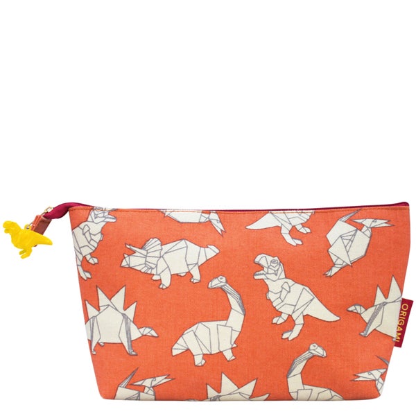 Origami Dinosaur Make-Up Bag