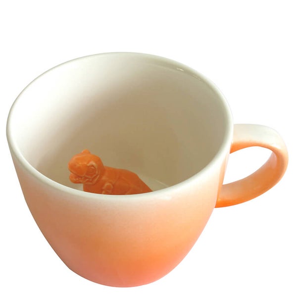 Dinosaur Mug - Orange