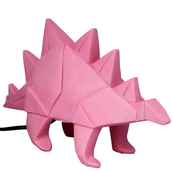 Veilleuse LED Dinosaure Origami - Rose