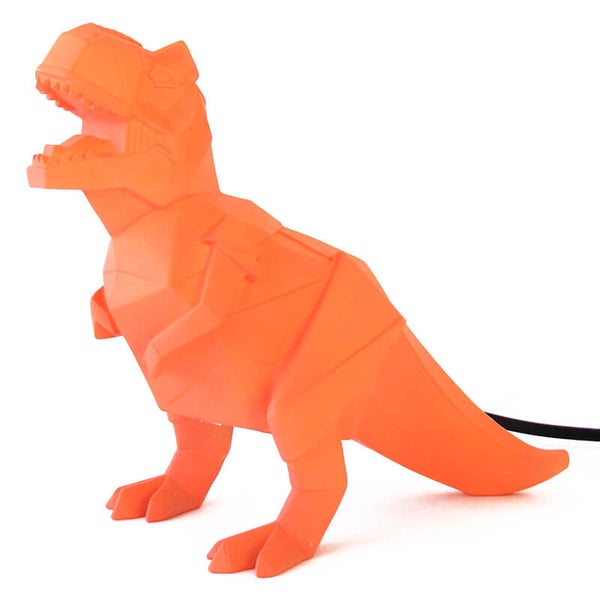 Lampe Dinosaure Origami - Orange