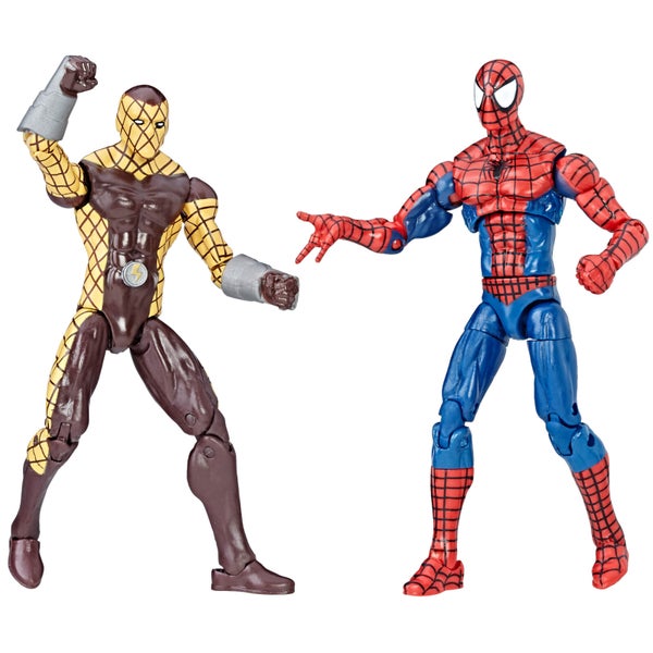 Hasbro Marvel Legends Series Spider-Man and Shocker 2 Pack Action Figures