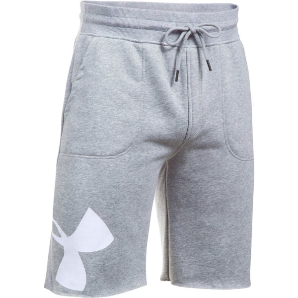 Under Armour Men's Rival Exploded Graphic Shorts - Grey