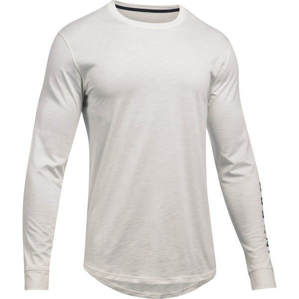 Under Armour Men's Sportstyle Graphic Long Sleeve Top - White