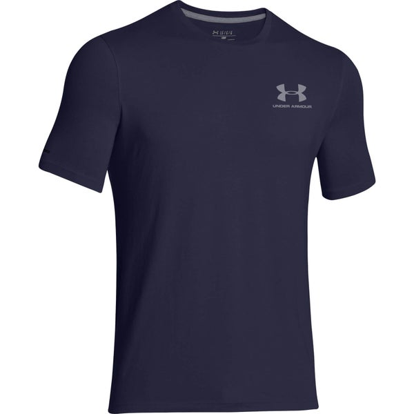 Under Armour Men's Sportstyle Left Chest Logo T-Shirt - Navy
