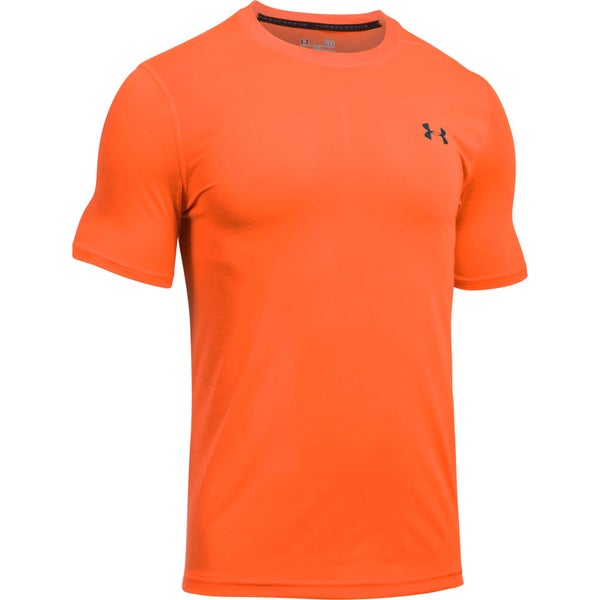 Under Armour Men's Threadborne FItted T-Shirt - Orange