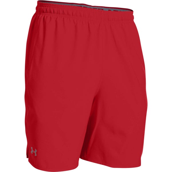 Under Armour Men's Qualifier 9 Inch Woven Shorts - Red
