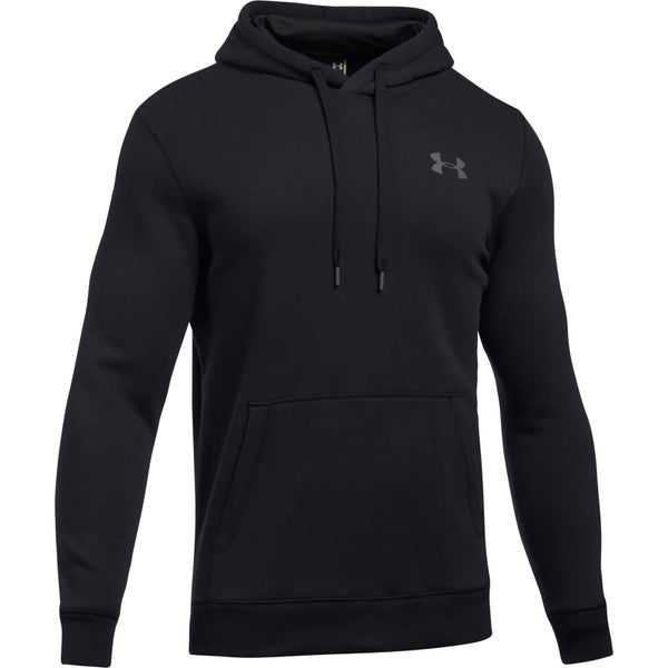 Under Armour Men's Rival Fitted Hoody - Black