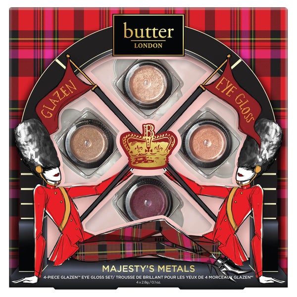butter LONDON Majesty's Metals Collection (Worth £35)