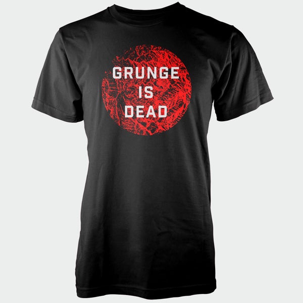 T-Shirt Homme Grunge Is Dead - Noir