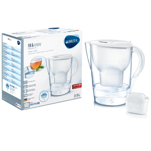 BRITA Maxtra+ Marella XL Cool Water Filter Jug - White