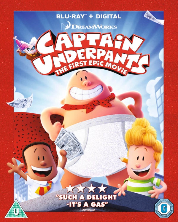 Captain Underpants (Includes Digital Download)