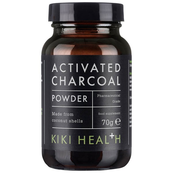 Порошковый активированный уголь KIKI Health Activated Charcoal Powder 70 г