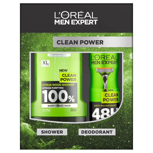 L'Oreal Men Expert Clean Power Gift Set