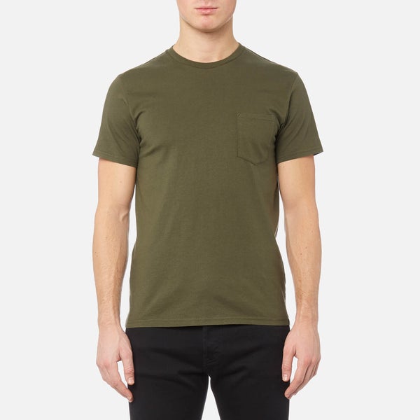 Edwin Men's Pocket T-Shirt - Olive Drab