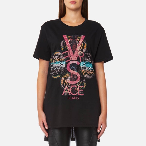 Versace Jeans Women's Logo T-Shirt - Black
