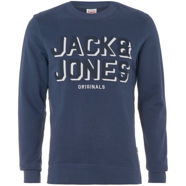 Sweat Homme Originals Attach Jack & Jones - Bleu