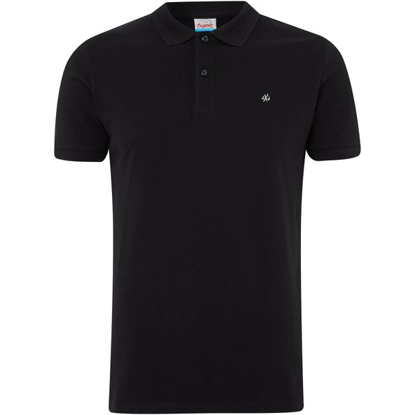 Polo Homme Originals Per Jack & Jones - Noir