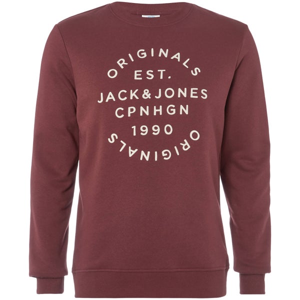 Jack & Jones Originals Men's Soft Neo Sweatshirt - Sassafras
