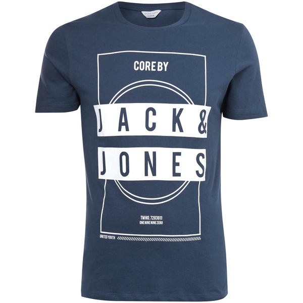 T-Shirt Homme Core Lion Jack & Jones - Bleu