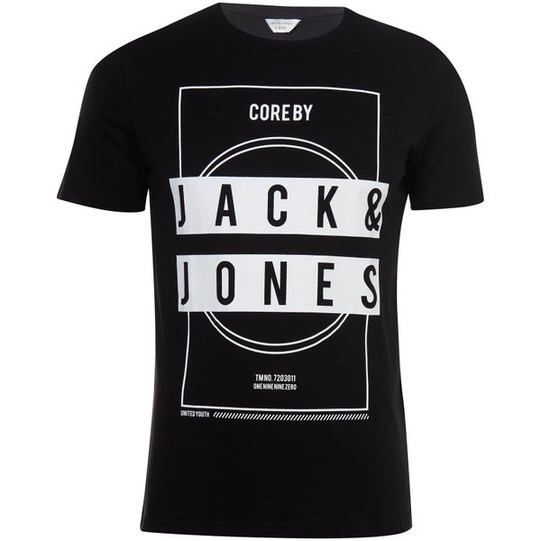 T-Shirt Homme Core Lion Jack & Jones - Noir