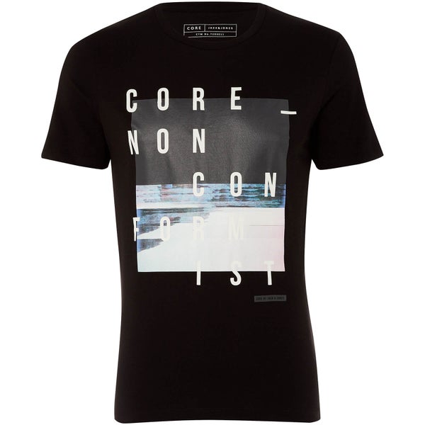 T-Shirt Homme Core Octopus Jack & Jones - Noir